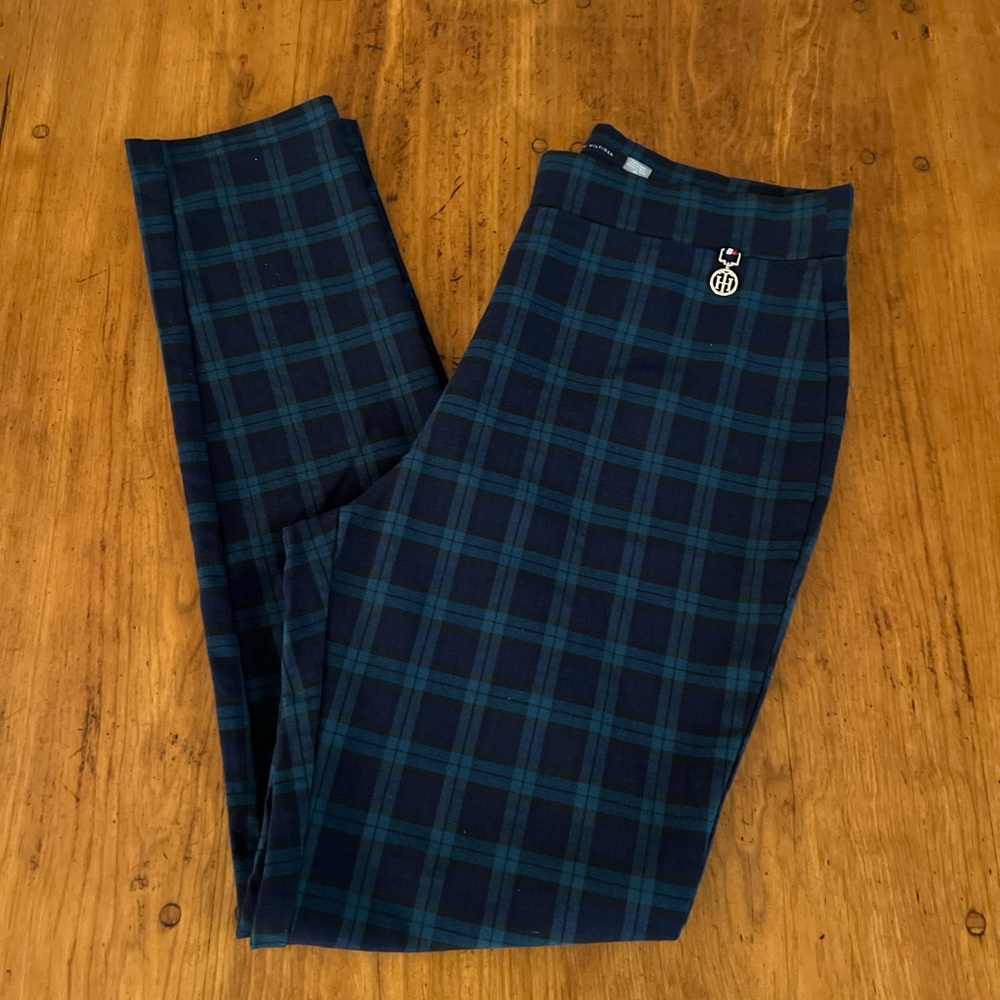 Tommy Hilfiger Black Watch Tartan Pants Size 10